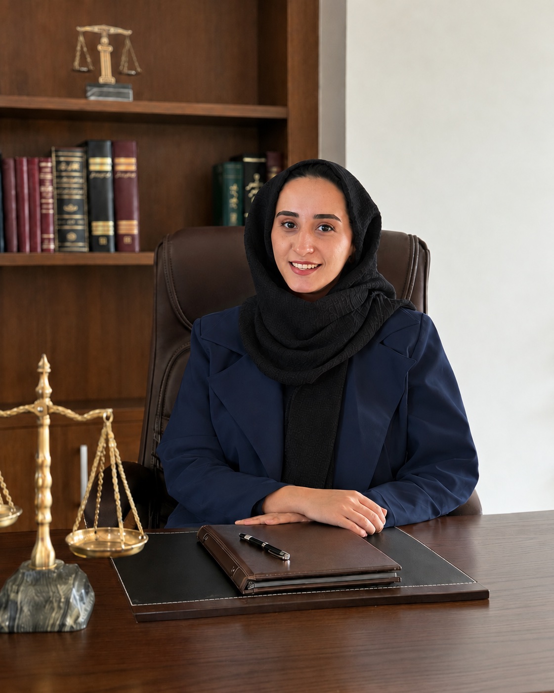 هدی منصوری، کارآموز وکالت
